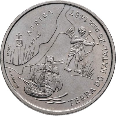 купить Португалия 200 эскудо (escudos) 1998 Путешествие Васко да Гамы в Индию 1498 года - Южная Африка, Наталь