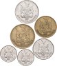 Купить Намибия полный годовой набор монет для обращения 1993 (5 штук)