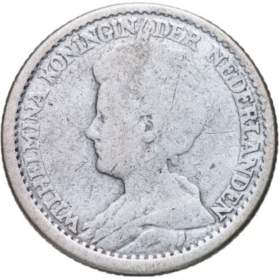 купить Нидерланды 25 центов (cents) 1918