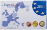 Купить Германия 2003 набор из 8-ми монет евро Proof в официальном пластике Монетный двор Берлин A