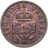Купить Германия, Пруссия 3 пфеннинга  1868