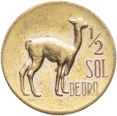 купить Перу 1/2 соля (sol) 1968