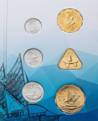 купить Острова Кука набор из 6-ти монет 2015 в официальном буклете