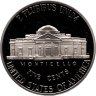 Купить США 5 центов (cents) 2006 S Proof "Return to Monticello Jefferson Nickel (Джефферсон)" знак монетного двора "S" - Сан-Франциско