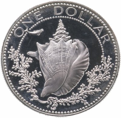 купить Багамы 1 доллар (dollar) 1974