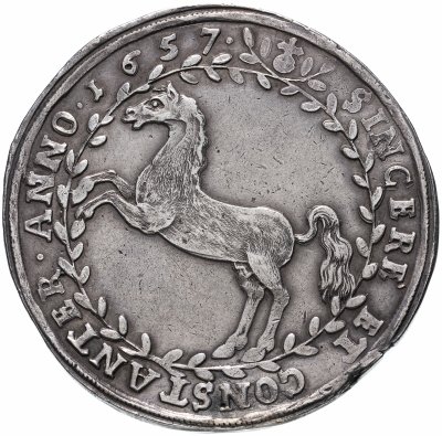 купить Брауншвейг-Люнебург-Целле (Германия) 1 талер 1657 Кристиан Людвиг