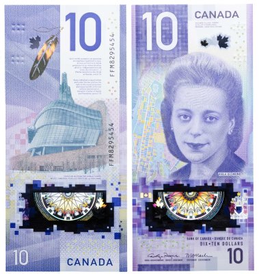 купить Канад 10 долларов 2018 (2023) "Виола Дезмонд"