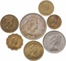 Купить Британский Гонконг набор из 7 монет 1959-1983 Елизавета II