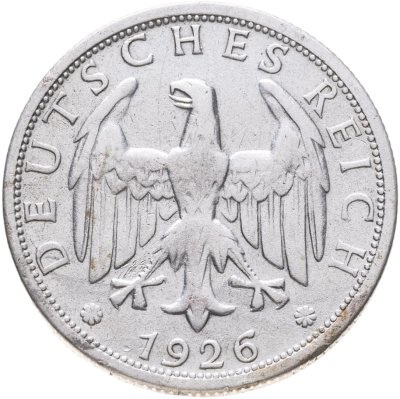 купить Германия 2 рейхсмарки (reichsmark) 1926 D