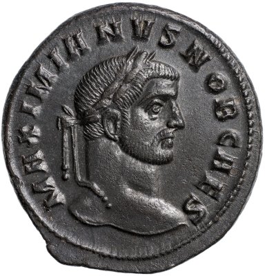 купить Римская империя. Галерий [как цезарь] [293-305] Фоллис. биллон. 295-296 Тицинум