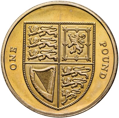 купить Великобритания 1 фунт (pound) 2011