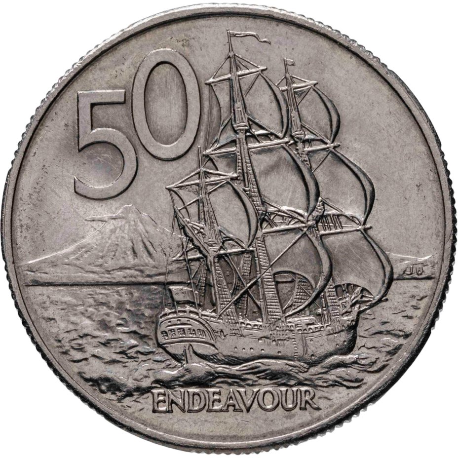 купить Новая Зеландия 50 центов (cents) 1980