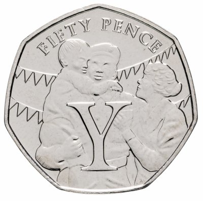 купить Остров Мэн 50 пенсов 2020 "75 лет Дню победы в Европе"