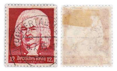 купить Германия, Третий Рейх 12 рейхспфеннигов 1935 "Выдающиеся немецкие композиторы - Иоганн Себастьян Бах"