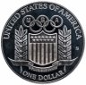 Купить США 1 доллар (dollar) 1992 S "Бейсбол"