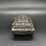 Купить Шкатулка на ножках с рельефным декором в стиле неорококо, металл, бархат, Западная Европа, 1970-2000 гг.
