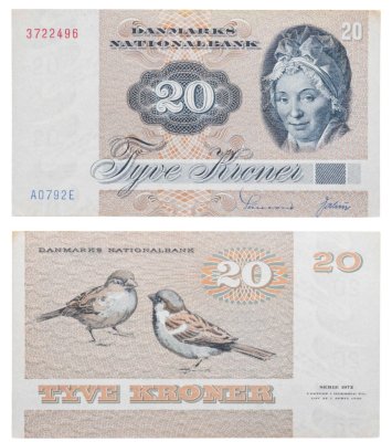 купить Дания 20 крон 1972