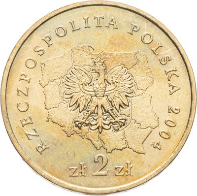 купить Польша 2 злотых (zlote) 2004 Регионы Польши - Лодзинское воеводство