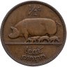 Купить Ирландия 1/2 пенни (penny) 1935