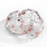Купить Набор из 2 конфетниц с цветочным декором и фигурным бортом, стекло, Walther Glas, Германия, 1980-2000 гг.