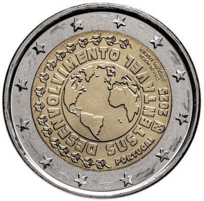 купить Португалия 2 евро 2025 "Устойчивое развитие"