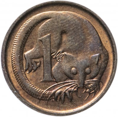 купить Австралия 1 цент (cent) 1988 Королева средних лет