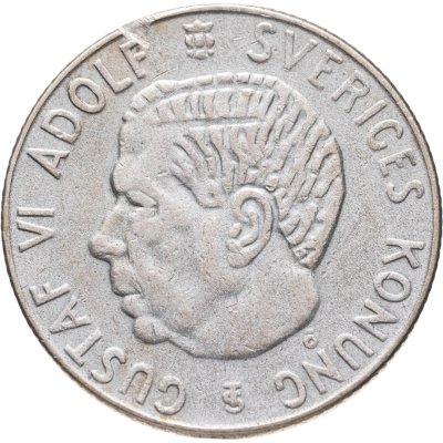 купить Швеция 1 крона (crown) 1956