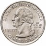 Купить США 1/4 доллара (квотер, 25 центов) 2000 "Штат  Вирджиния"