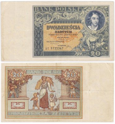 купить Польша 20 злотых 1931