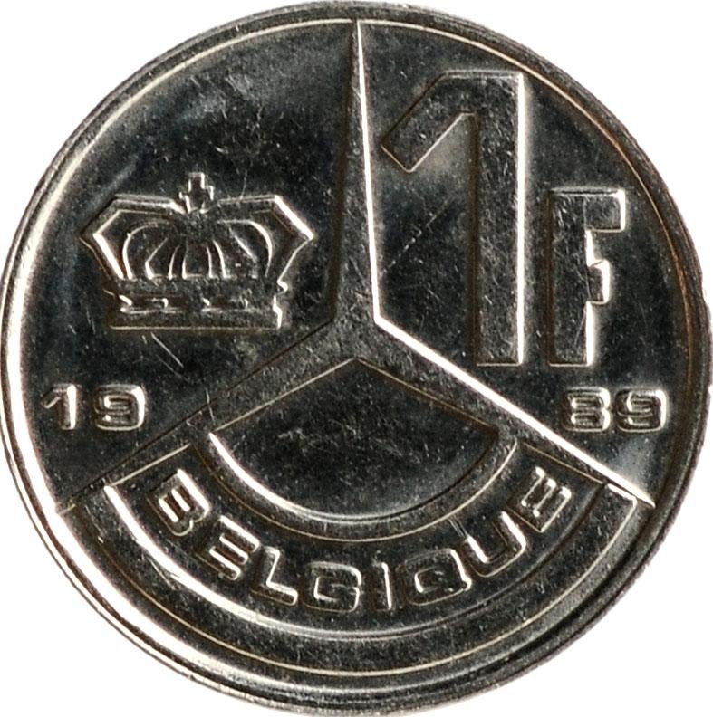 купить 1 франк 1989