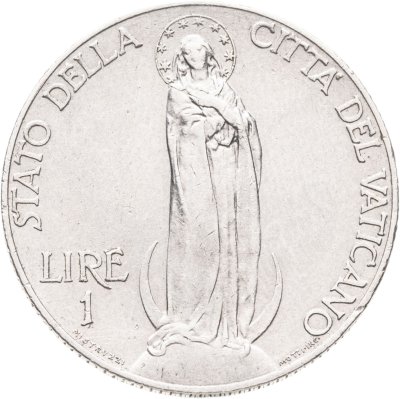 купить Ватикан 1 лира (lira) 1930