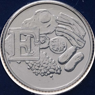 купить Великобритания 10 пенсов 2018 «Азбука буква E»