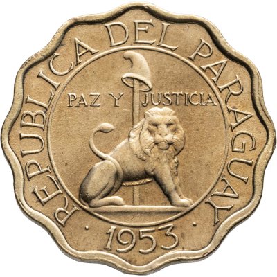 купить Парагвай 15 сентимо (centimos) 1953