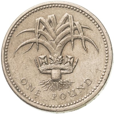 купить Великобритания 1 фунт (pound) 1990