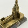 Купить Сувенир настольный (миниатюрный) "Троицкая и Кутафья башни Московского Кремля", бронза, камень, литье, СССР, 1980-1990 гг.