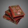 Купить Шукшин В. Собрание сочинений (в 3-х томах), кожа (натуральная, шагрень); ручная выделка, тиснение (золотое, блинтовое), бинты, шёлковое ляссе, дизайнерская бумага, 1984 г.