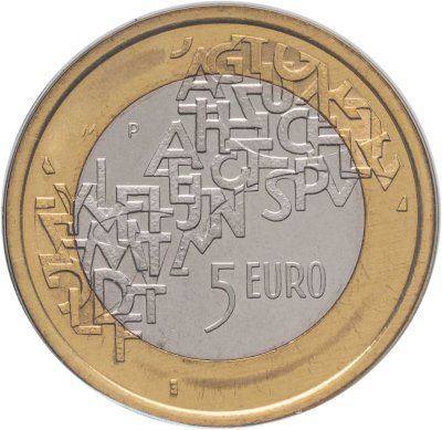 купить Финляндия 5 euro (евро) 2006 "Председательство Финляндии в Совете ЕС" в буклете