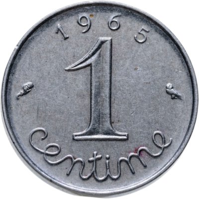Купить Франция 1 сантим 1965