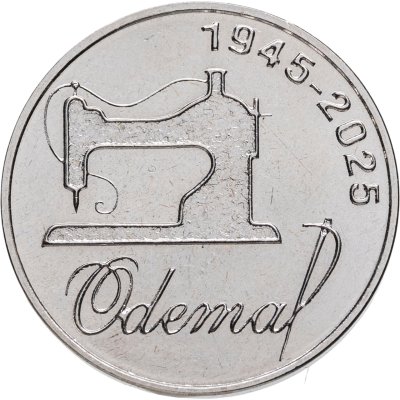 купить Приднестровье 25 рублей 2025 "80 лет ЗАО «Одема» им. В. Соловьёвой "