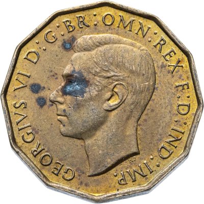 купить Великобритания 3 пенса (pence) 1937