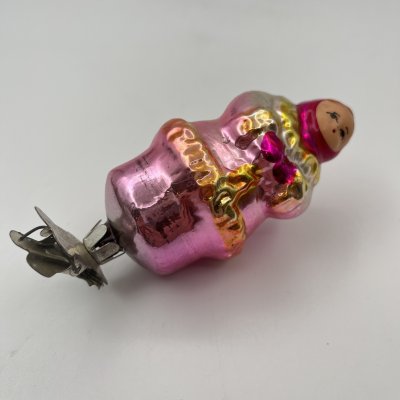 купить Игрушка елочная на прищепке "Мачеха" из сказки "Морозко", стекло, роспись, металл, Завод стеклянных ёлочных украшений и оптических изделий, г. Москва, СССР, 1950-1960 гг.