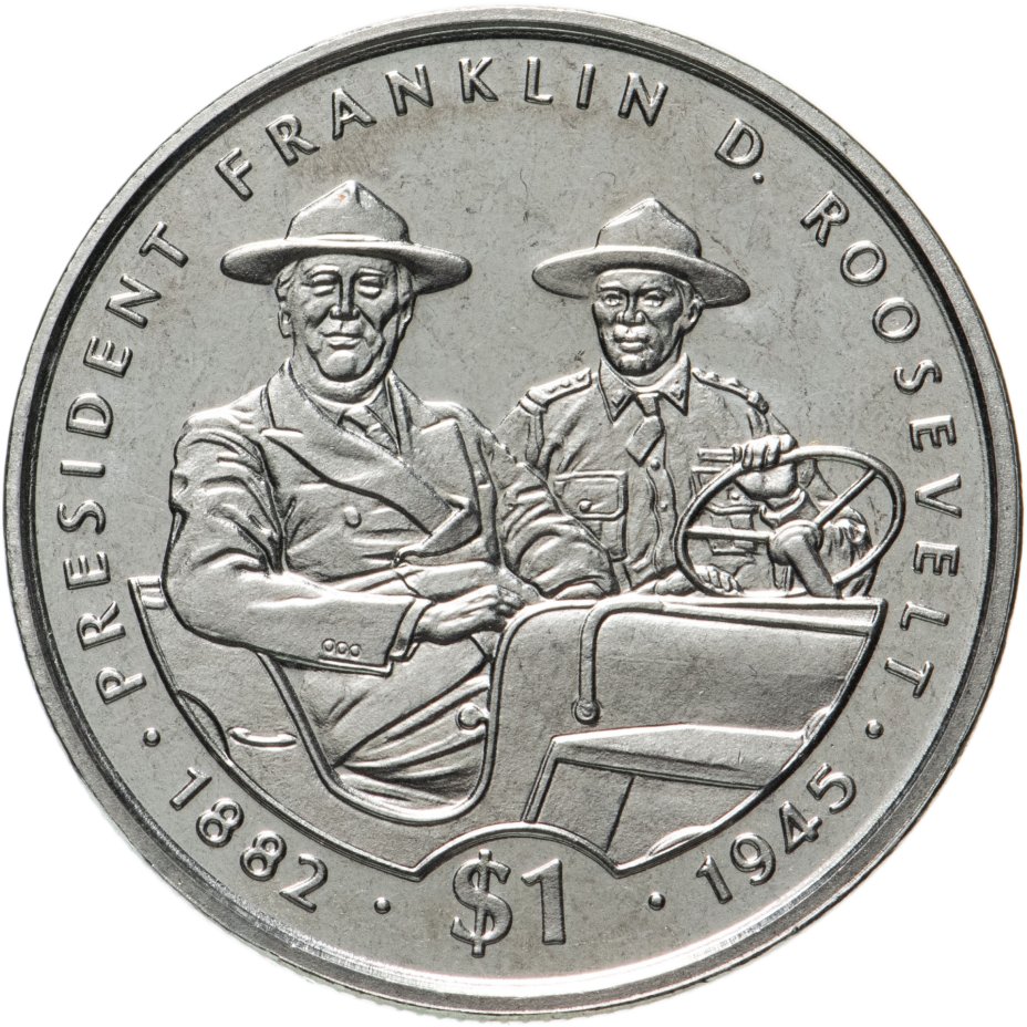 1 доллар 1995. Доллар 1995 монета. Герб Франклина Рузвельта. Либерия 1 доллар 1962 изображено. 1 Доллар 1995 г Пентландское восстание.