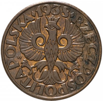 купить Польша 5 грошей (groszy) 1938
