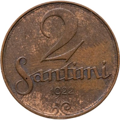купить Латвия 2 сантима (santimi) 1922