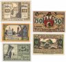 Купить Германия (разные земли) набор из  5 нотгельдов 1921
