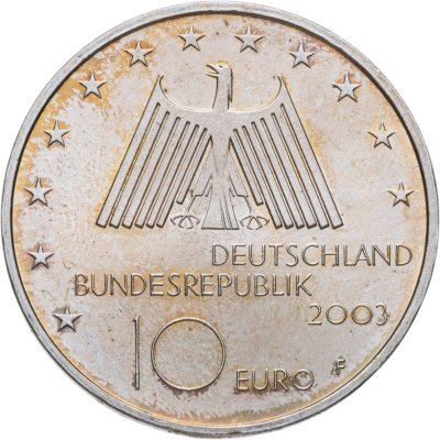 купить Германия 10 евро (euro) 2003 F индустриальный пейзаж Рура