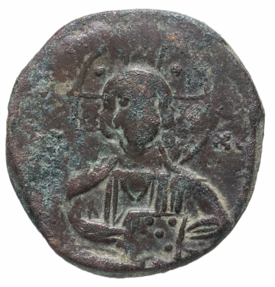 купить Византийская империя, Роман III, 1028-1034 годы, фоллис. (Иисус Христос)