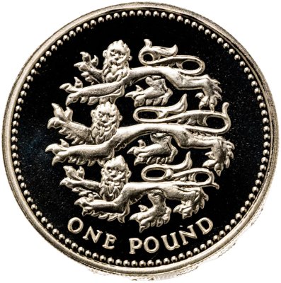 купить Великобритания 1 фунт (pound) 2002