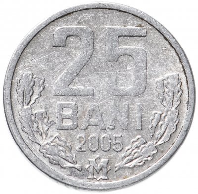 купить Молдавия 25 бань (bani) 1993-2018