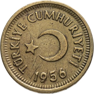 купить Турция 10 курушей (kurus) 1956